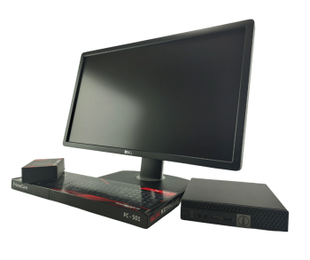 Dell OptiPlex 7050 Mini PC Core i5-7500T + 24`` LCD IPS