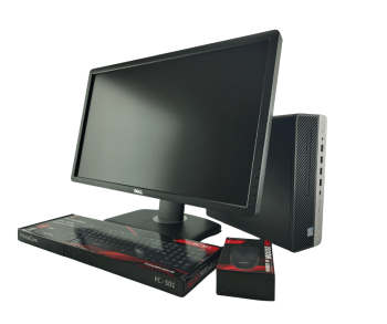 HP ProDesk 600 G4 SF Core i5-8400 + 24`` LCD TFT