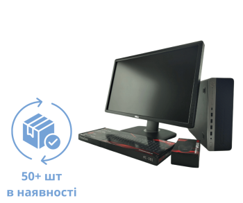 EliteDesk 705 G4 MT AMD Ryzen 5 PRO 2400G / 16GB +LCD 24