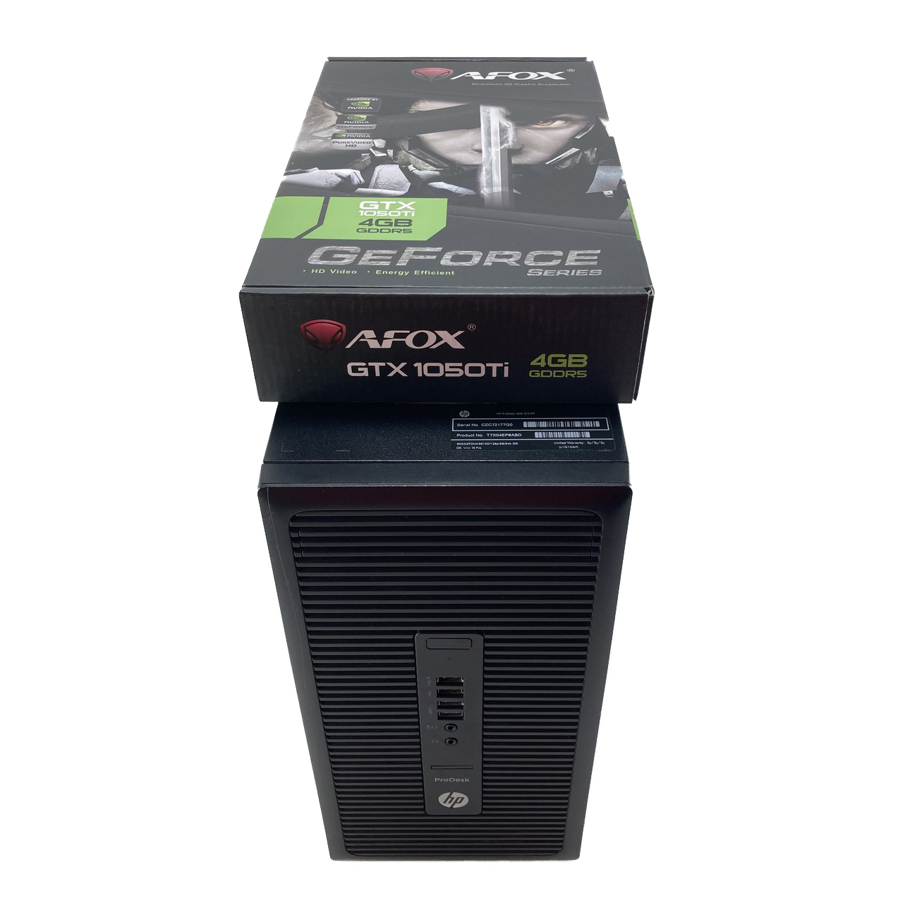 ᐉ Системный блок [GeForce GTX1050Ti 4 GB] HP ProDesk 600 G2 MT i5 