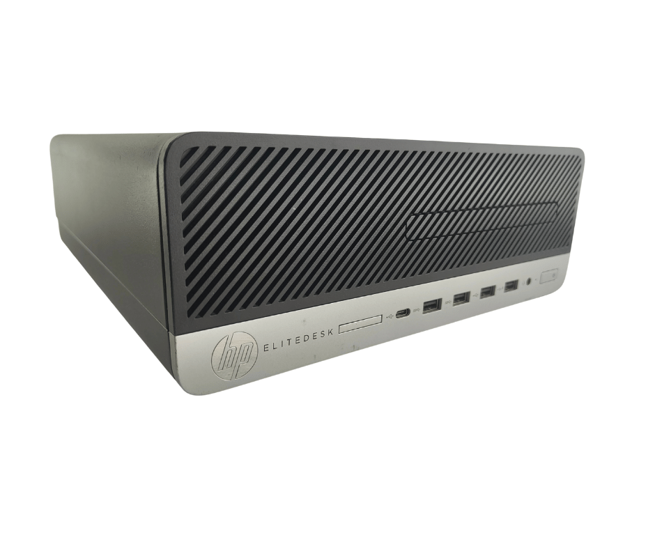 HP EliteDesk 705 G4 SFF AMD Ryzen™ 5 2400G + 24" TFT - фото 2