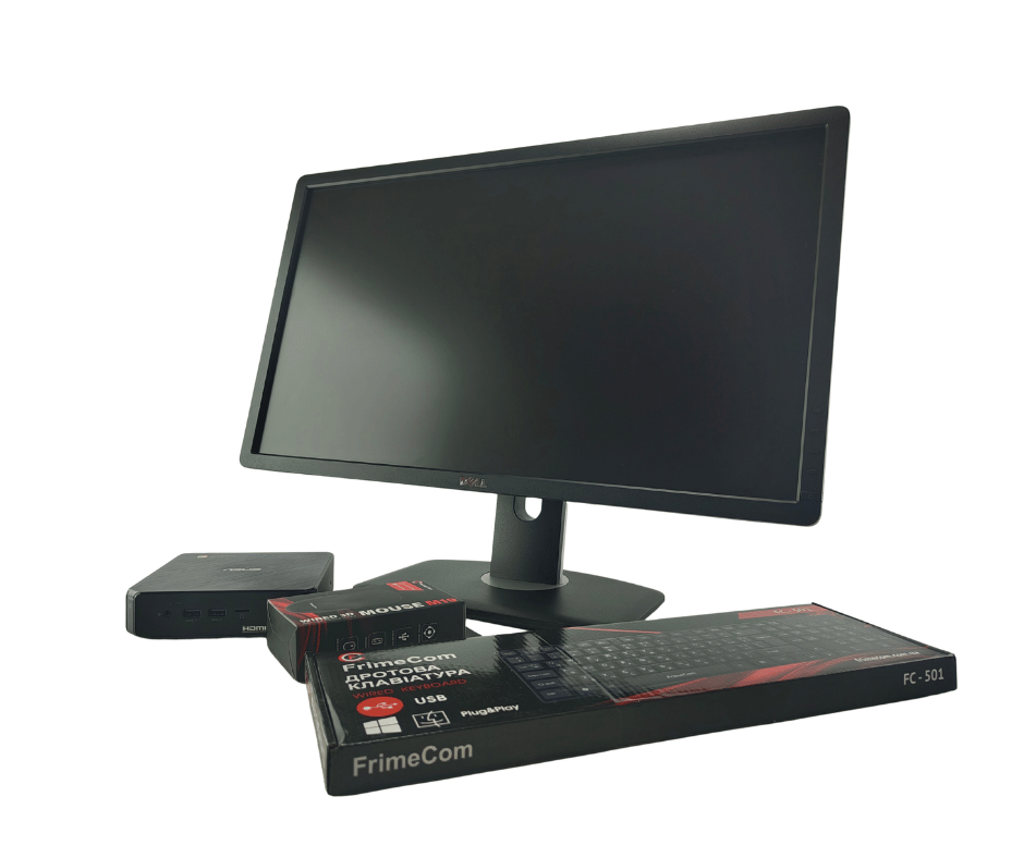 ASUS Mini PC Wi-Fi i7 8550U/ 16 GB RAM + 24" TFT" - фото 2