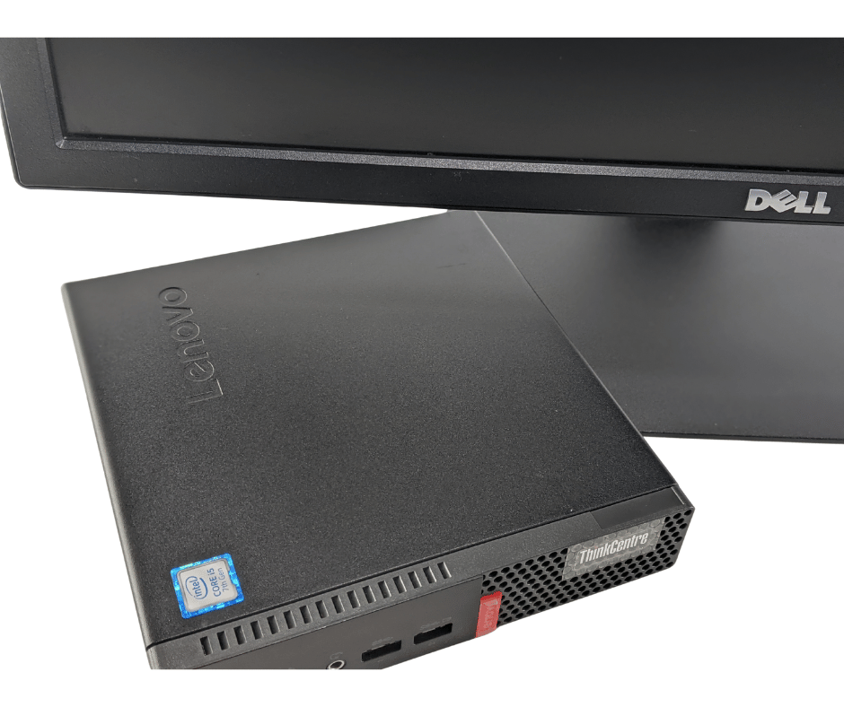 Thinkcentre M710q Tiny Nettop/ i5-7400T / 8 GB RAM+LCD 24 - фото 2