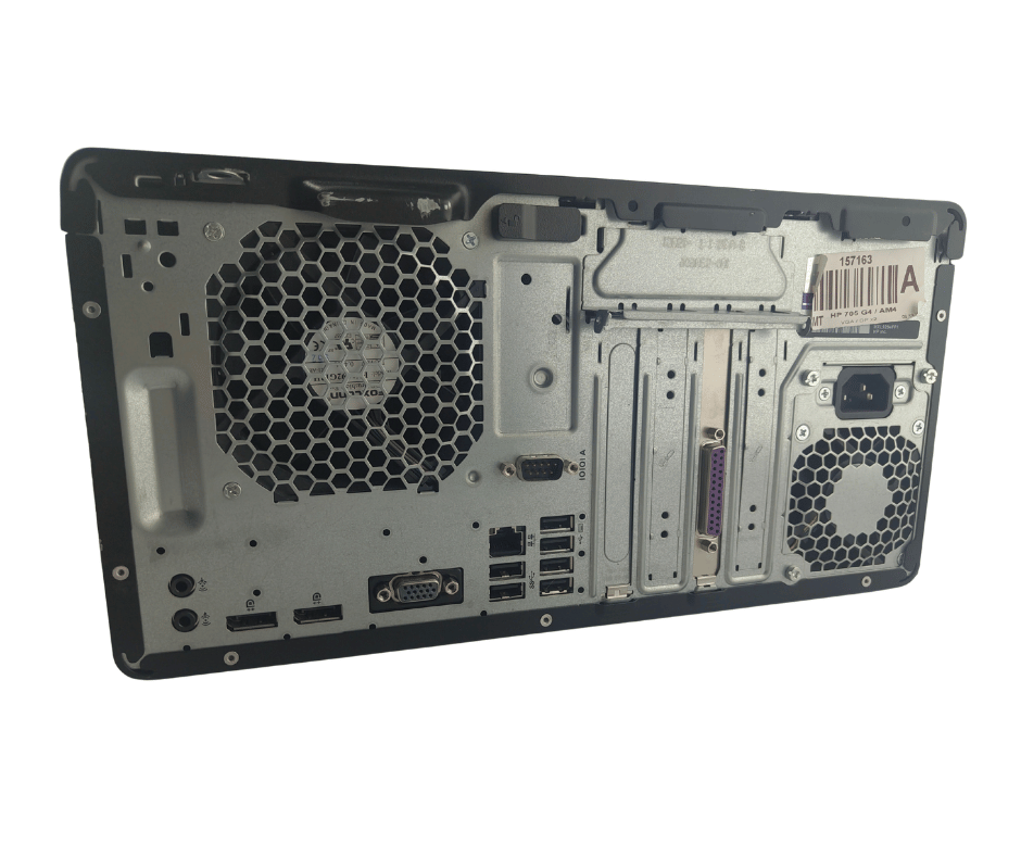 HP EliteDesk 705 G4 MT  AMD Ryzen 5 2400G 8GB +  Новый Монитор 24" IPS 120Hz - фото 3
