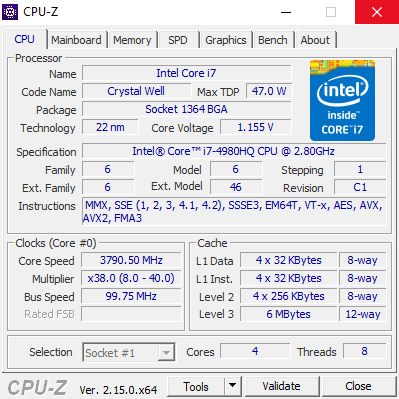 cpu z