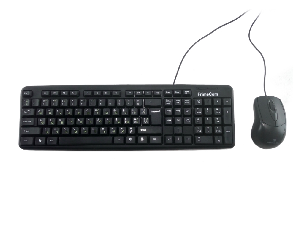 [Нове] Комплект миша + клавіатура фото - EuroPC